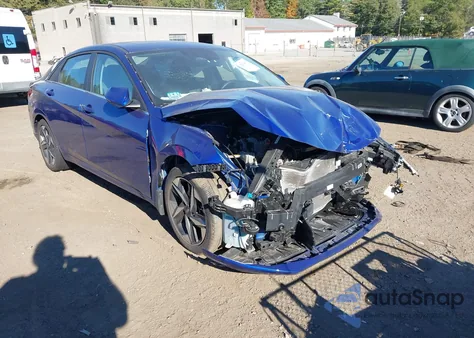 2023 Hyundai Elantra Limited from USA, damaged, VIN KMHLP4AG1PU506754